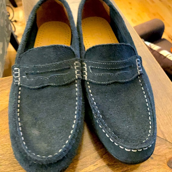Footjoy Blue Suede Mens Driving Loafers 